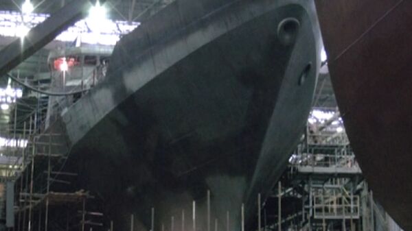 Rusia inicia la construcción de una fragata y una corbeta para su Marina de Guerra - Sputnik Mundo