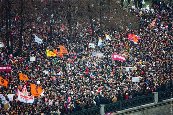 Actos de protesta ocurridos en Moscú el 10 y el 24 de diciembre - Sputnik Mundo