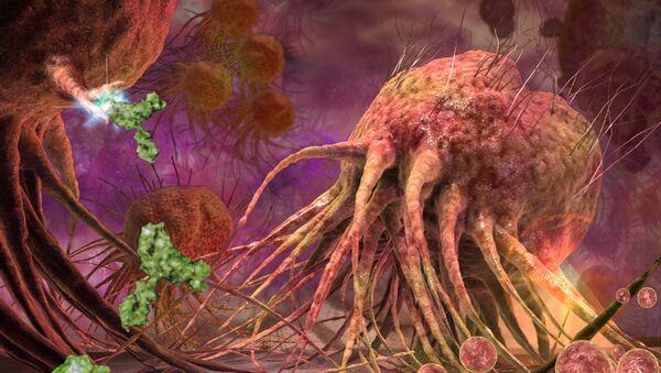Клетка-“ктулху” в опухоли рака молочной железы - Sputnik Mundo