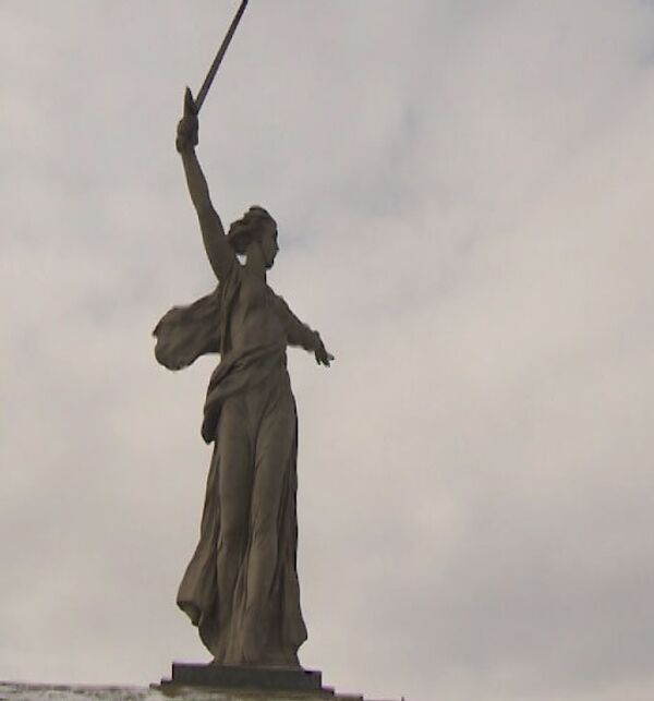 El Monumento a la Patria Madre de Volgogrado por dentro - Sputnik Mundo