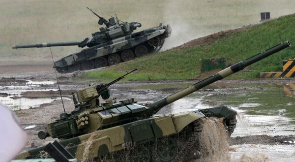 Tanques T-90 - Sputnik Mundo
