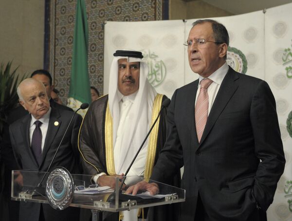 Rusia dispuesta a consensuar resolución sobre Siria a partir de 5 principios acordados con Liga Árabe según Lavrov - Sputnik Mundo