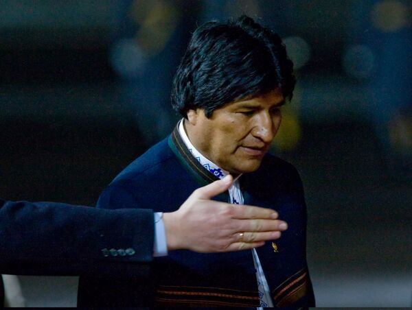El presidente de Bolivia Evo Morales - Sputnik Mundo