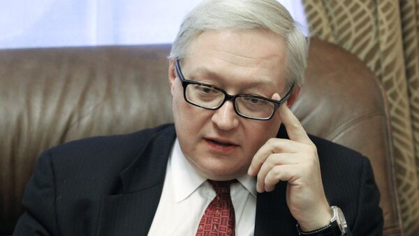 El viceministro de Exteriores ruso, Serguéi Riabkov - Sputnik Mundo