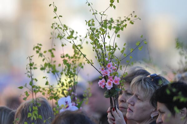 Manifestación del Primero de Mayo en Moscú - Sputnik Mundo