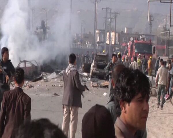Talibanes afganos despiden a Obama con atentados en Kabul - Sputnik Mundo