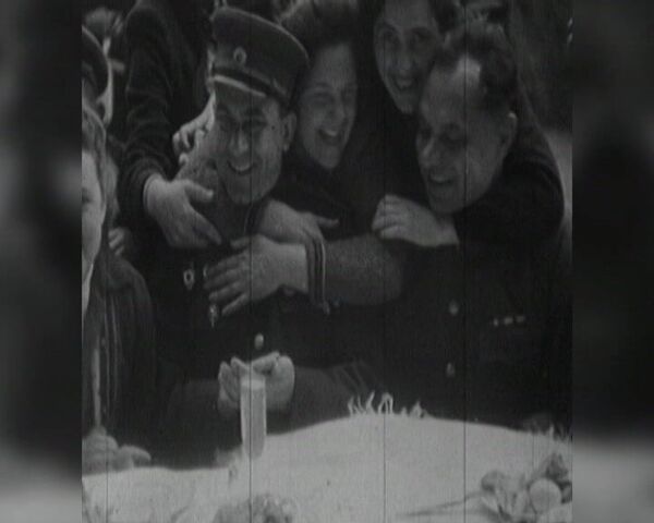 La Gran Victoria del 9 de mayo de 1945. Video de archivo - Sputnik Mundo