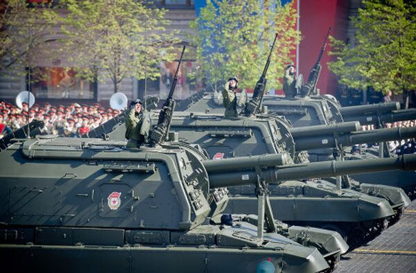 Ensayo general del Desfile del Día de la Victoria en la Plaza Roja - Sputnik Mundo