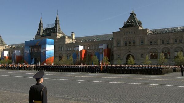 Ensayo general del Desfile del Día de la Victoria en la Plaza Roja - Sputnik Mundo