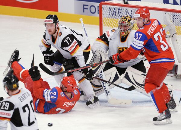 Rusia consigue su cuarta victoria en el Campeonato del Mundo de Hockey sobre Hielo - Sputnik Mundo