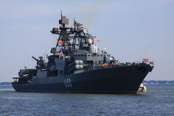 Buque antisubmarinos “Almirante Chabanenko”. Archivo - Sputnik Mundo