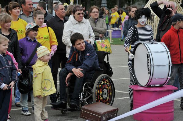 Festival de arte infantil “Esperanza” para niños con discapacidad se celebra en Moscú - Sputnik Mundo