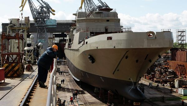 Rusia construye su segundo buque Ivan Gren - Sputnik Mundo