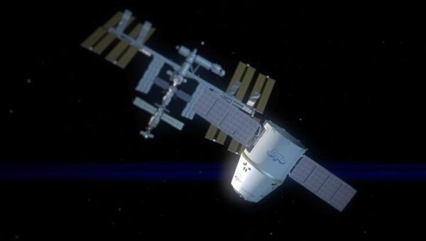La nave de carga Dragon alcanza la órbita antes del acoplamiento a la ISS - Sputnik Mundo