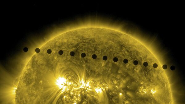 El tránsito de Venus sobre el disco solar - Sputnik Mundo