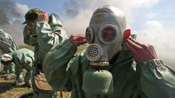 Unidades de defensa química, biológica y radiológica del Ejército de Rusia - Sputnik Mundo