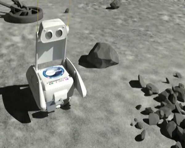 El gemelo del robot Wall-E da sus primeros pasos en esquís  - Sputnik Mundo