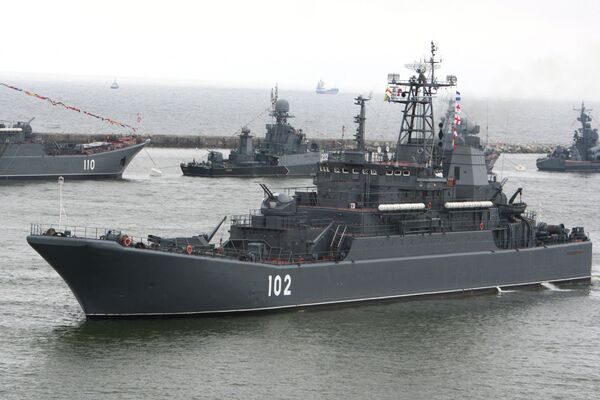 Delegaciones navales de seis países visitarán la Flota rusa del Báltico en 2014 - Sputnik Mundo