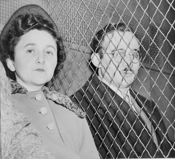 Ethel Greenglass Rosenberg y Julius Rosenberg  - Sputnik Mundo