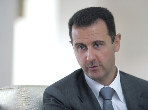 El presidente sirio Bashar Asad - Sputnik Mundo