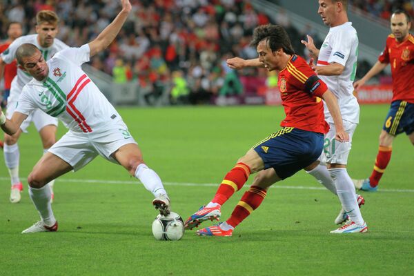 España avanza a la final de la Eurocopa-2012 - Sputnik Mundo