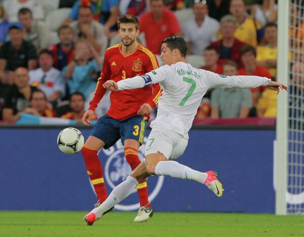 España avanza a la final de la Eurocopa-2012 - Sputnik Mundo