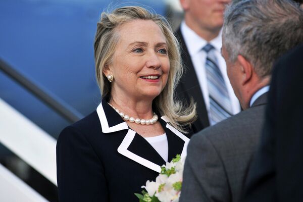 Hillary Clinton visita San Petersburgo - Sputnik Mundo