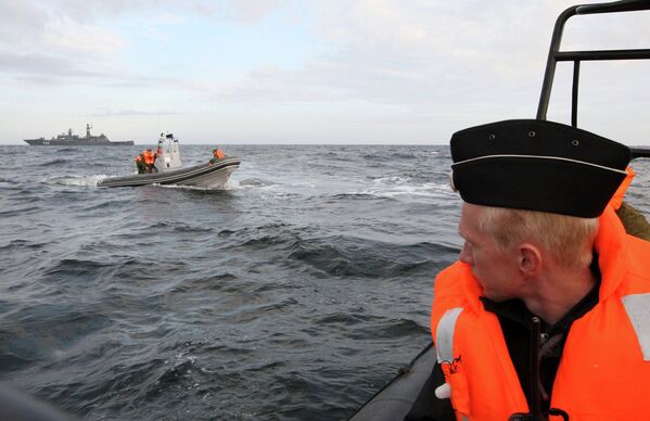 Ejercicios navales de cuatro países FRUKUS 2012 - Sputnik Mundo