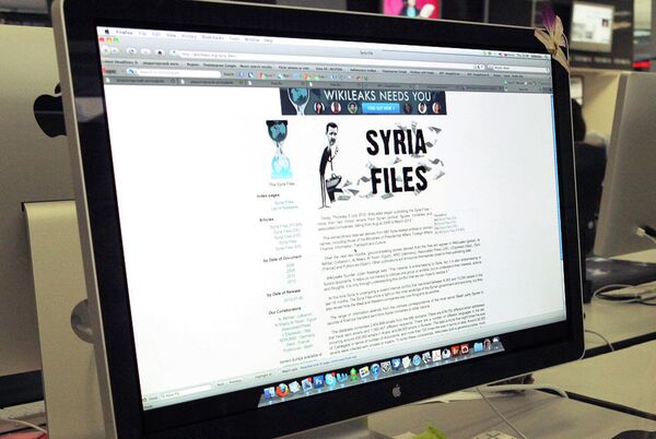 Servicio Exterior de la UE estudia documentos sobre Siria filtrados por WikiLeaks - Sputnik Mundo