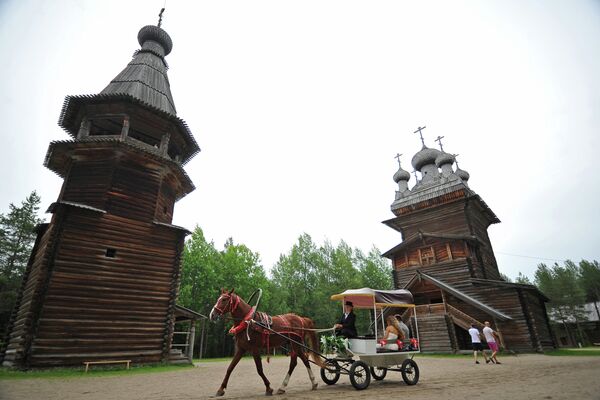 Parque museo de la arquitectura antigua en el norte de Rusia - Sputnik Mundo