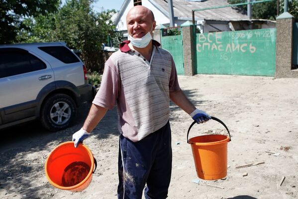 Ciudad de Krimsk diez días después de la desastrosa inundación - Sputnik Mundo