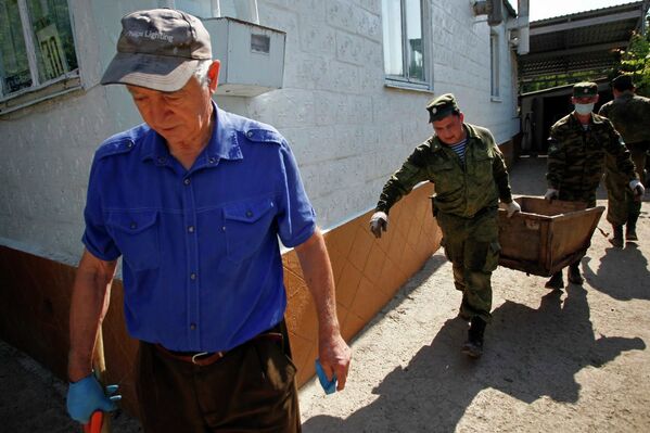 Ciudad de Krimsk diez días después de la desastrosa inundación - Sputnik Mundo