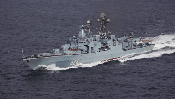 El buque antisubmarino ruso Vicealmirante Kulakov - Sputnik Mundo