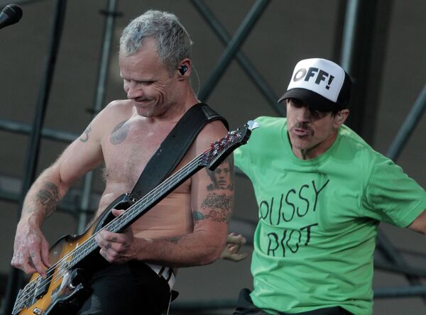 Concierto de Red Hot Chili Peppers en San Petersburgo - Sputnik Mundo