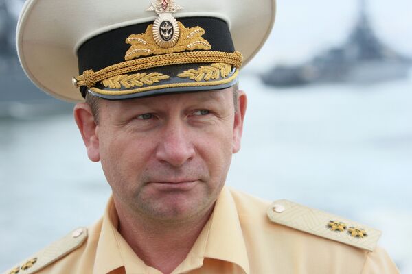 Comandante de la Marina rusa, vicealmirante Víctor Chirkov - Sputnik Mundo