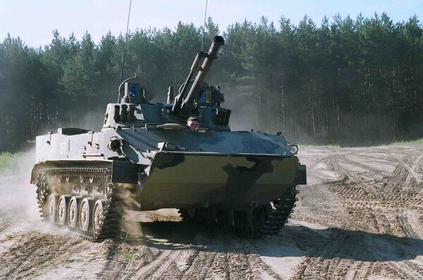 Uno de los vehículos de combate incorporados al Ejército ruso, el vehículo BMD-4M - Sputnik Mundo