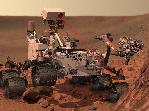 Robot marciano Curiosity - Sputnik Mundo