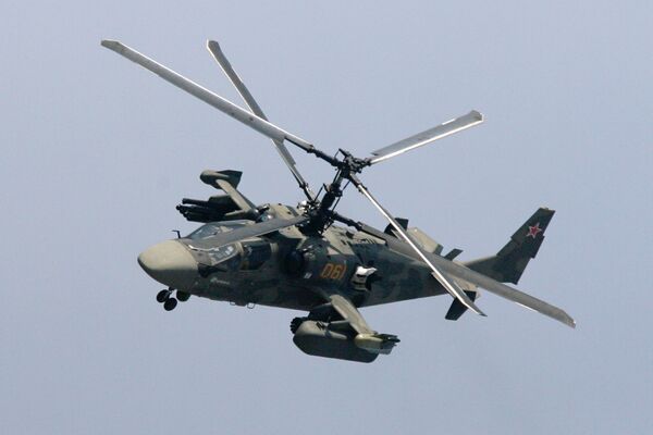 Helicóptero de combate Ka-52 - Sputnik Mundo