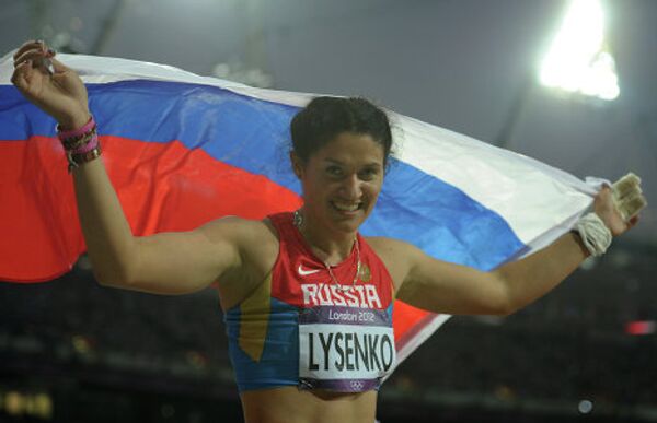 Medallistas de oro rusos en los JJOO de Londres - Sputnik Mundo