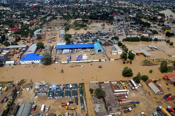 El cataclismo más grave fue la inundación de julio pasado en la ciudad de Krimsk, con casi 170 muertos. - Sputnik Mundo