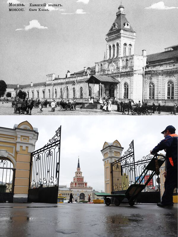 Moscú hace un siglo y en la actualidad    - Sputnik Mundo
