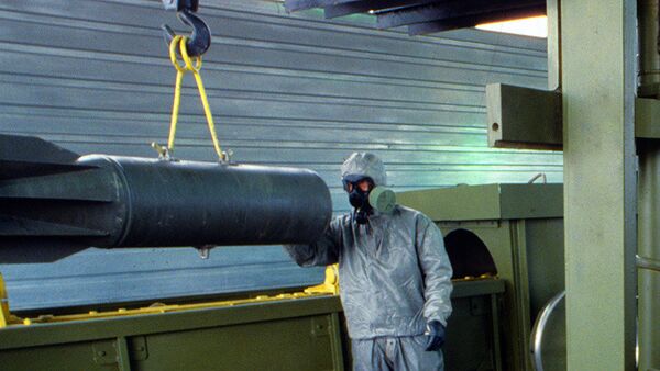 Rusia se deshace de las armas químicas, vestigio de la Guerra Fría - Sputnik Mundo