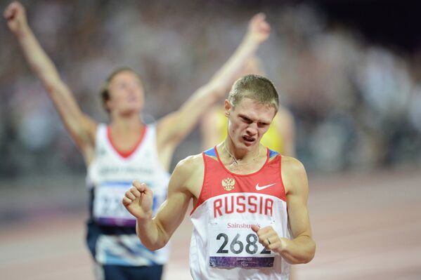 Medallistas de oro de la selección rusa en los Juegos Paralímpicos de Londres - Sputnik Mundo