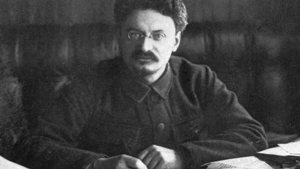 León Trotsky, uno de los líderes de la Revolución de Octubre de 1917 y fundador del Ejército Rojo - Sputnik Mundo
