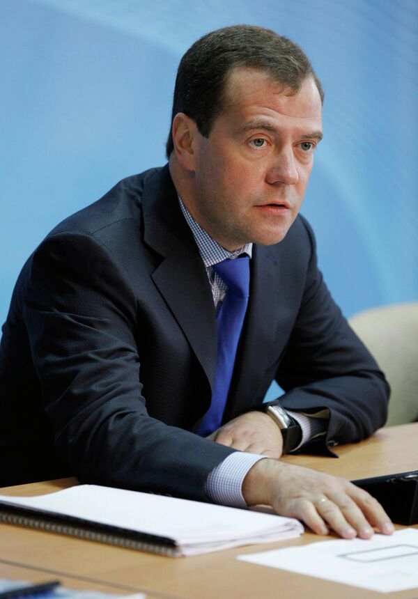 Primer ministro de Rusia, Dmitri Medvédev - Sputnik Mundo