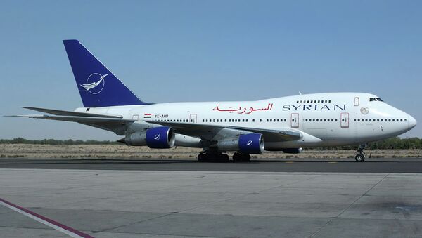 Avión de Syrian Arab Airlines - Sputnik Mundo