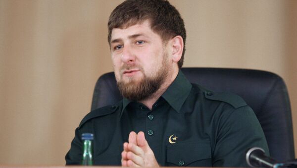 El presidente de la república rusa de Chechenia, Ramzán Kadírov - Sputnik Mundo