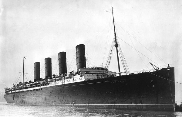 El barco británico Lusitania - Sputnik Mundo