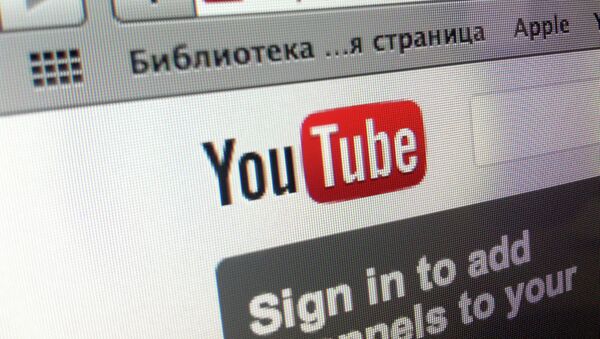 Скриншот видеопортала YouTube (archivo) - Sputnik Mundo