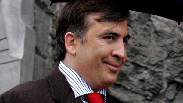 Presidente de Georgia, Mijaíl Saakashvili - Sputnik Mundo